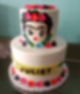 Frida Kahlo Birthday Cake