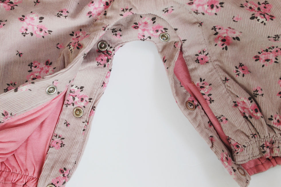 Thumbnail: Next אוברול קורדרוי ורוד נקודות