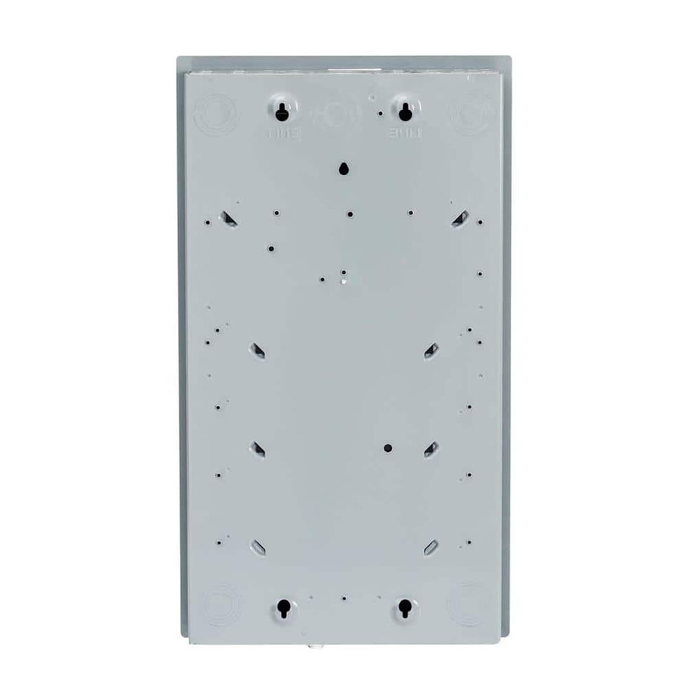 Thumbnail: Homeline 125 Amp 20-Space 40-Circuit Indoor Main Lug Plug-On Neutral Load Center
