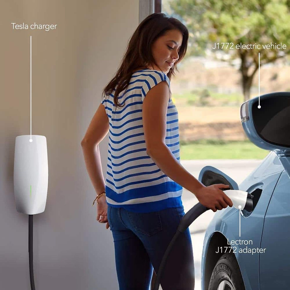 Thumbnail: Tesla to J1772 Charging Adapter Maximum 48 Amp 250-Volt