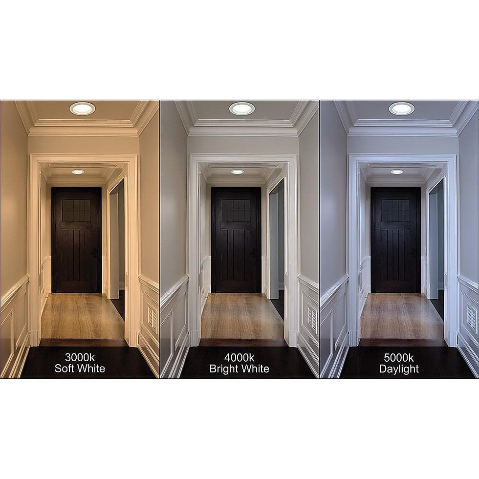 Thumbnail: 8 in. Canless New Construction Remodel High Output 3000 Lumen Color Selectable I