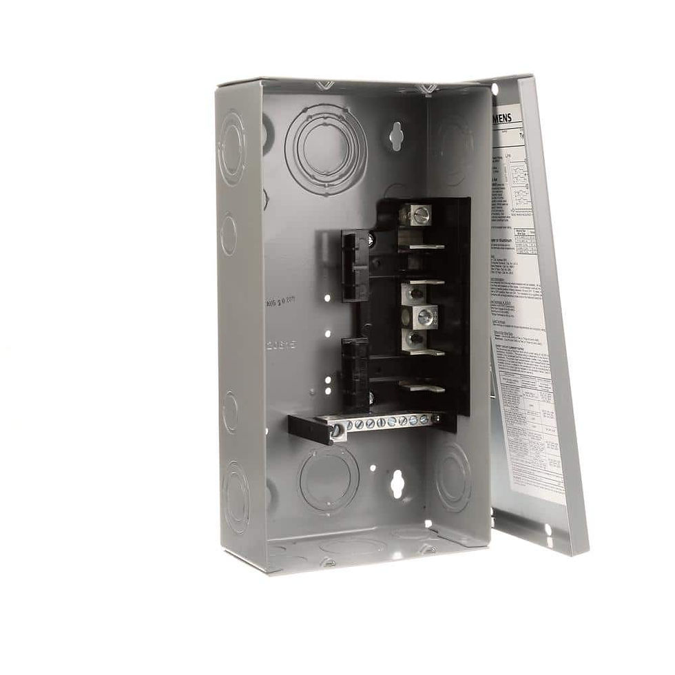 Thumbnail: EQ 125 Amp 4-Space 8-Circuit Main Lug Surface Mount Indoor Load Center