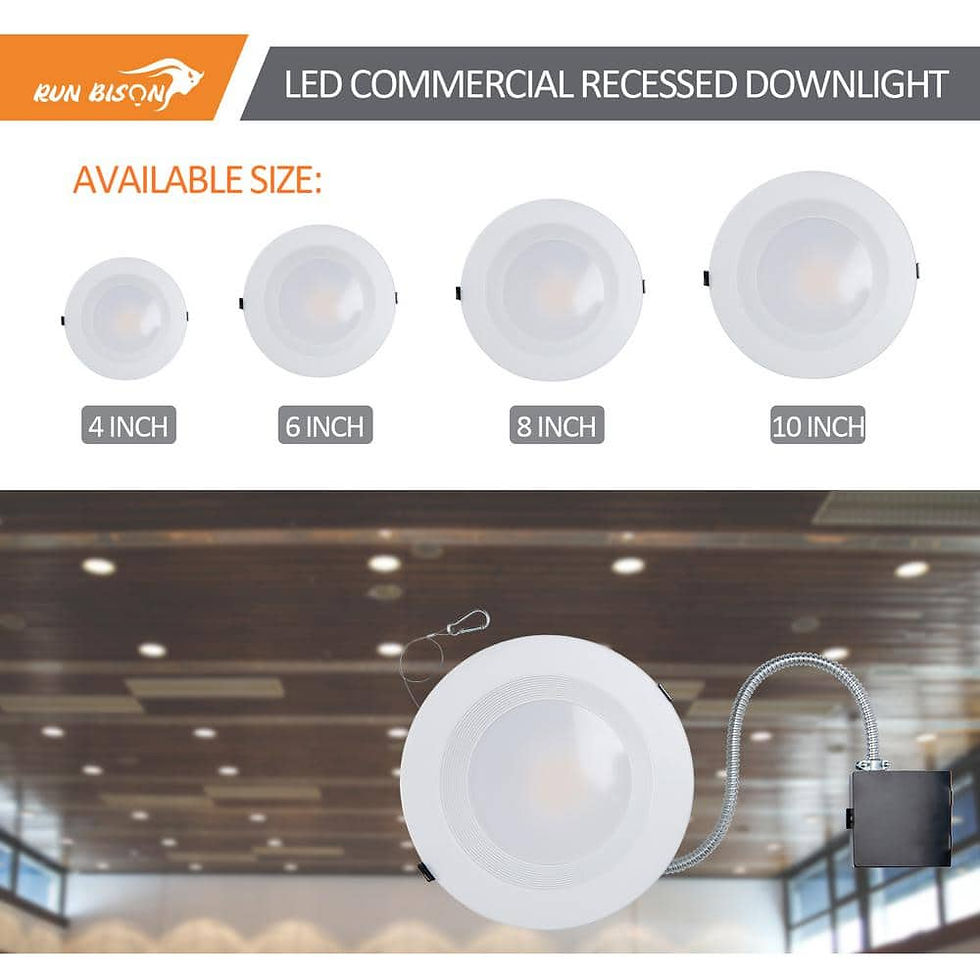Thumbnail: 8 in. CCT and Wattage Selectable New Construction or Remodel IC Rated Integrated