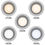 Thumbnail: 4 in. 30-in-1 Configurations Selectable CCT Integrated LED Recessed Light Trim D