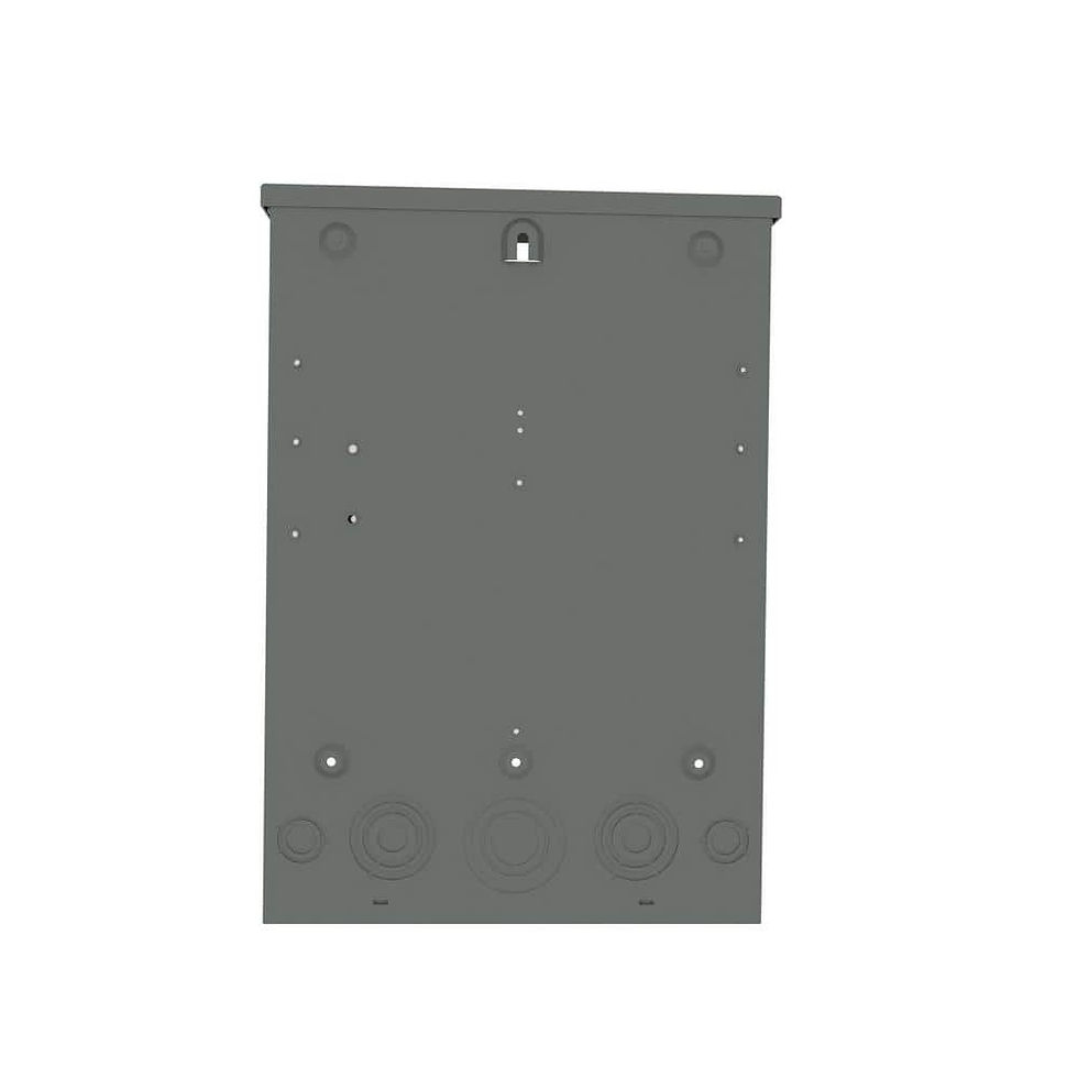 Thumbnail: SN Series 125 Amp 12-Space 24-Circuit Outdoor Main Lug Plug-On