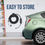 Thumbnail: 110-Volt 16 Amp Level 1 EV Charger with 21 ft. Extension Cord J1772 Cable