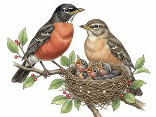 Welcoming the Robin: Gardening for Tennessee’s Beloved Backyard Bird