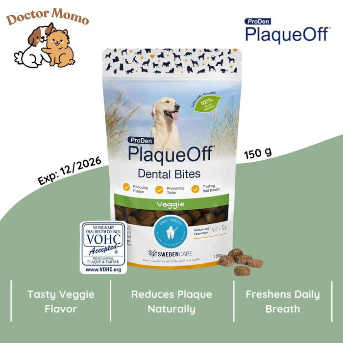 Thumbnail: Proden PlaqueOff Dental Bites Plaque Off Veggie Flavor