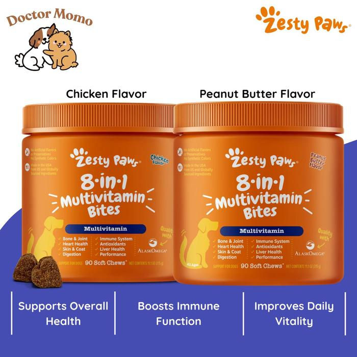 Thumbnail: Zesty Paws 8 in 1 Multivitamin Bites