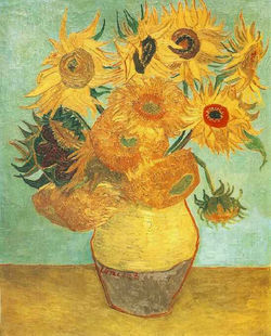 van gogh flowers