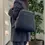 Miniatura: ZAINO DONNA "DESY" FORMA A TRAPEZIO IN PELLE BLU