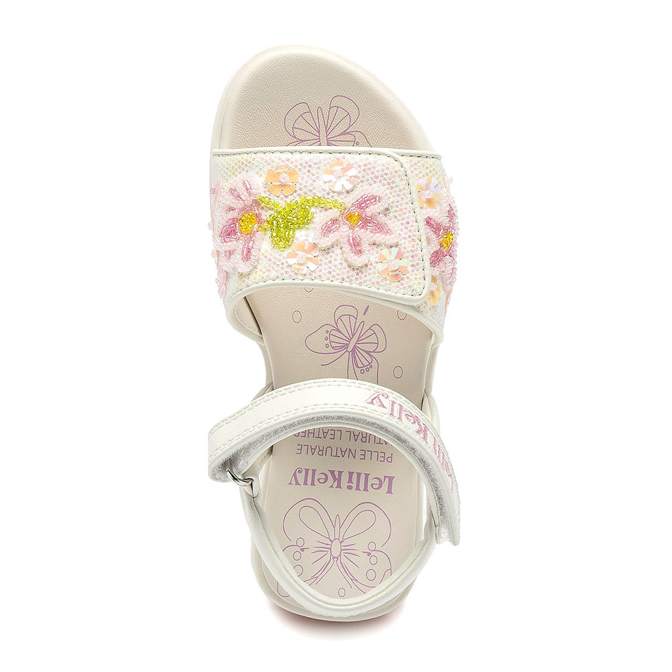 Miniatura: Sandalo bambina "LELLI KELLY" Phoebe Rolly bianco