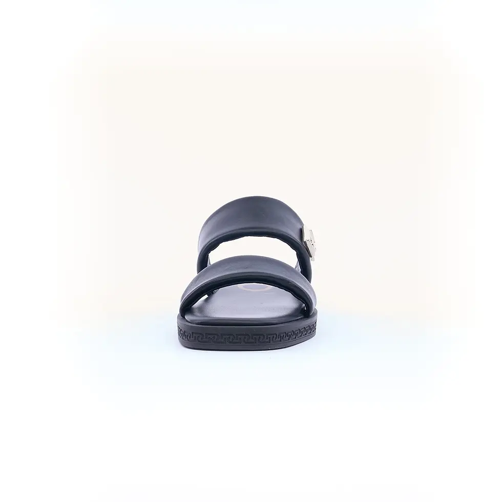 Miniatura: SANDALO FLAT "IMAN" LIUJO DONNA IN PELLE NERO