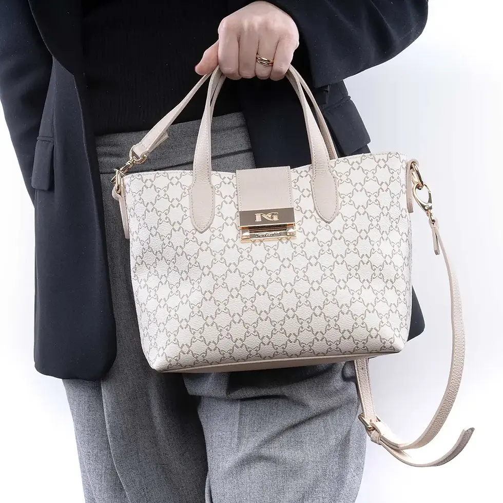 Miniatura: NERO GIARDINI BORSA DONNA IN MATERIALE TECNICO BEIGE