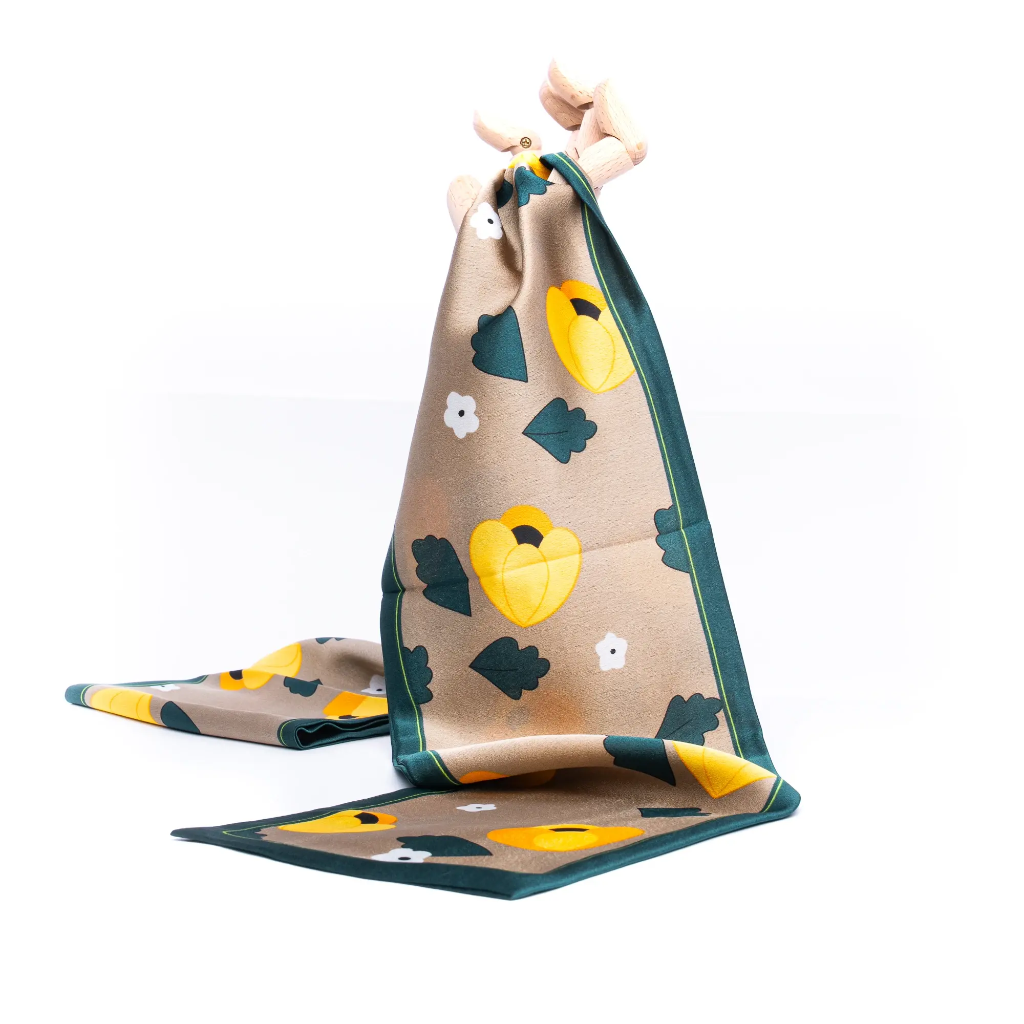 FOULARD RETTANGOLARE DA DONNA IN VISCOSA MULTI