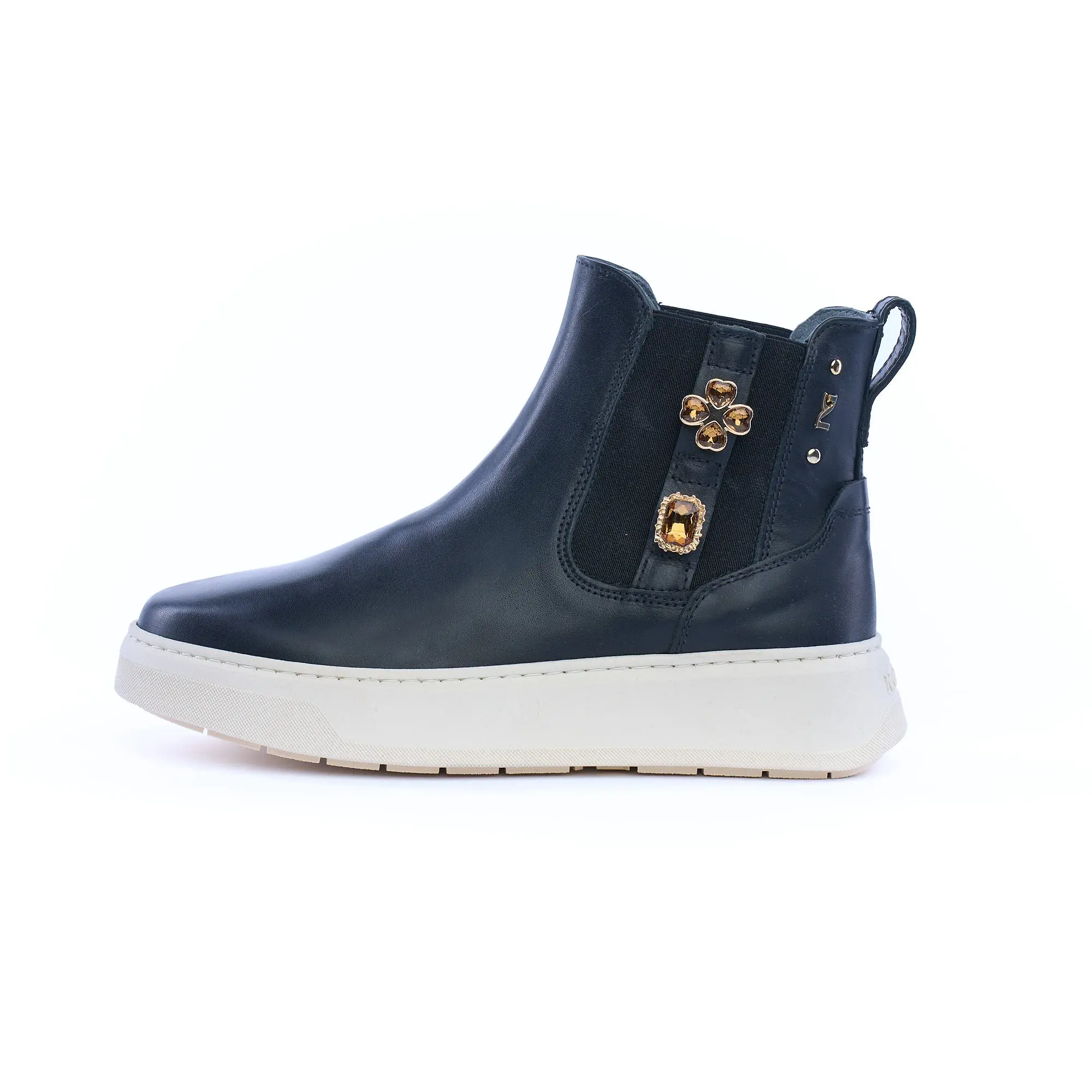 Stivaletti donna NERO GIARDINI in pelle nero