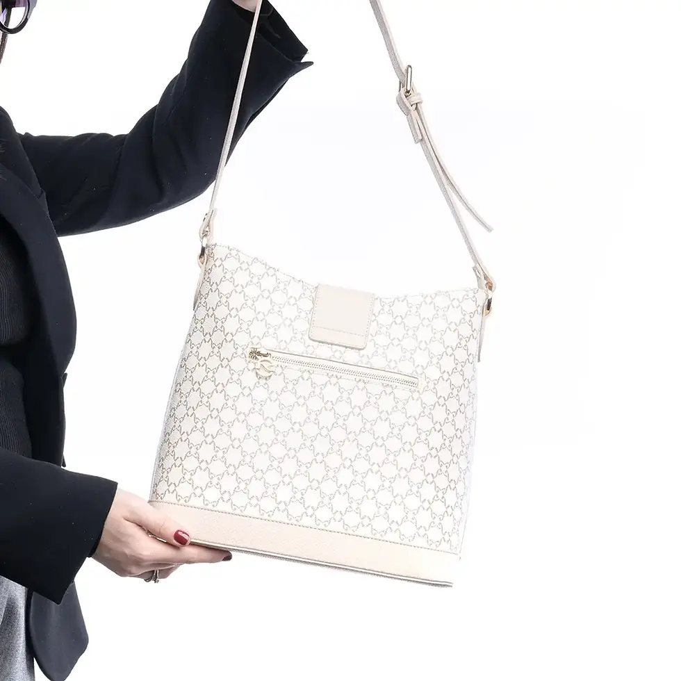Miniatura: NERO GIARDINI BORSA A SPALLA BEIGE