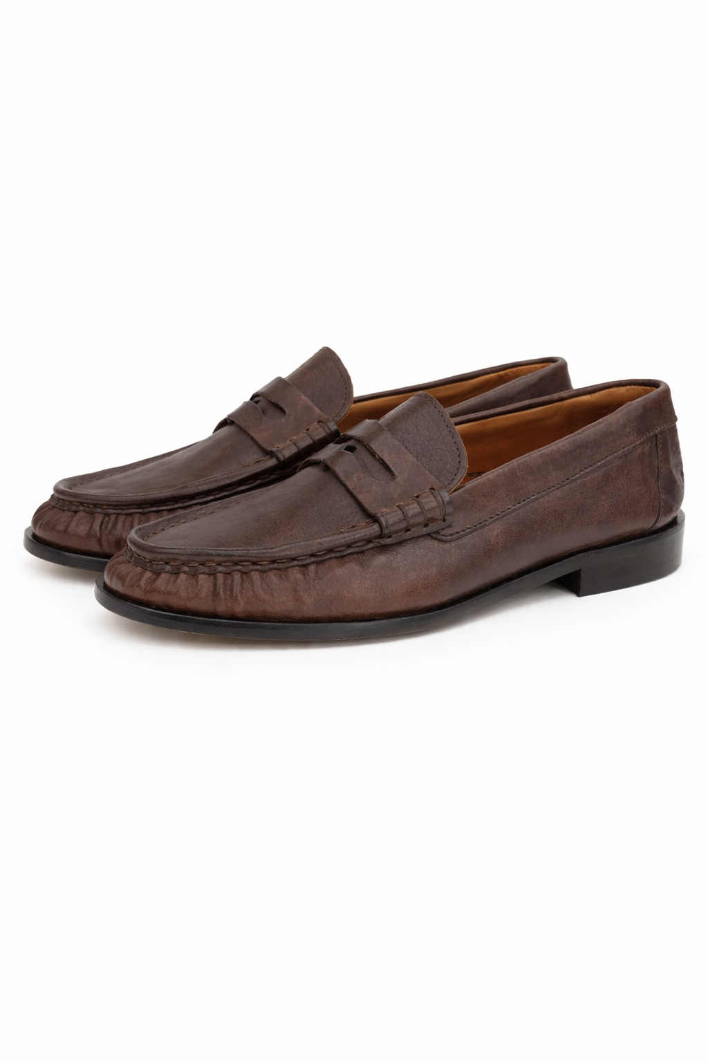 Loafer soft touch donna "ELETTRA" in pelle moka