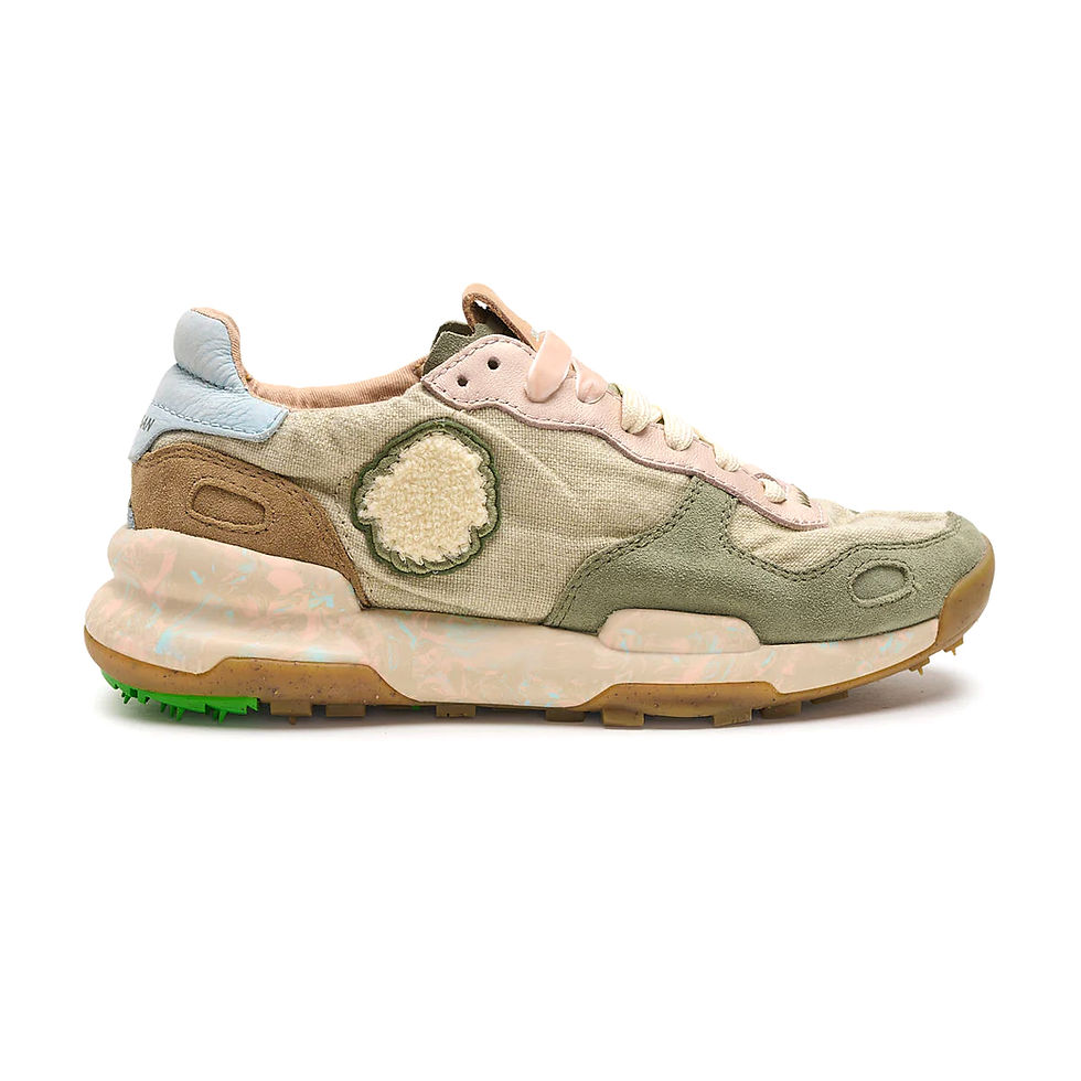 Miniatura: Sneakers donna SATORISAN " Chacrona Linen Urbanite Green W