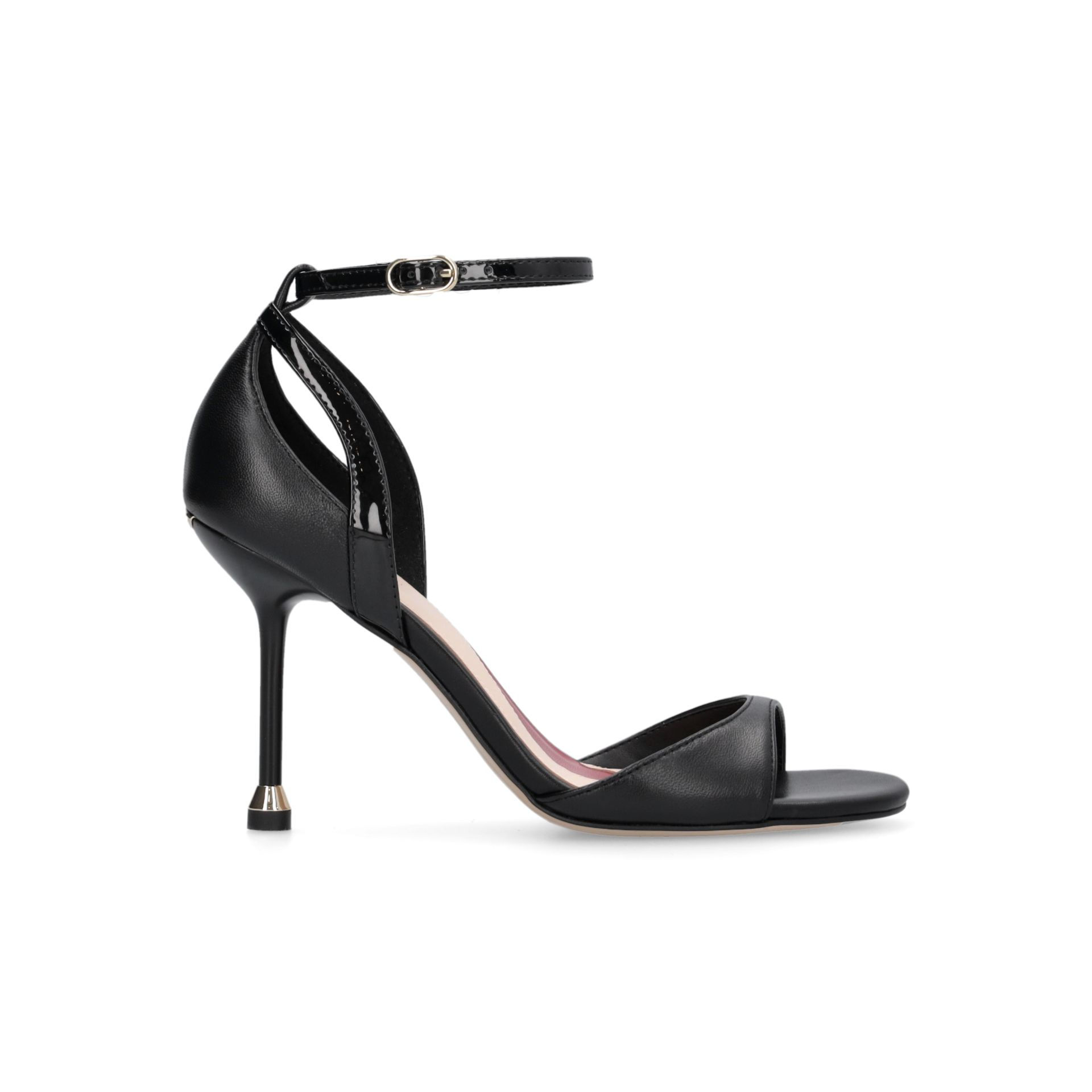 Sandalo "LIU JO " linea Essential donna in nappa nera