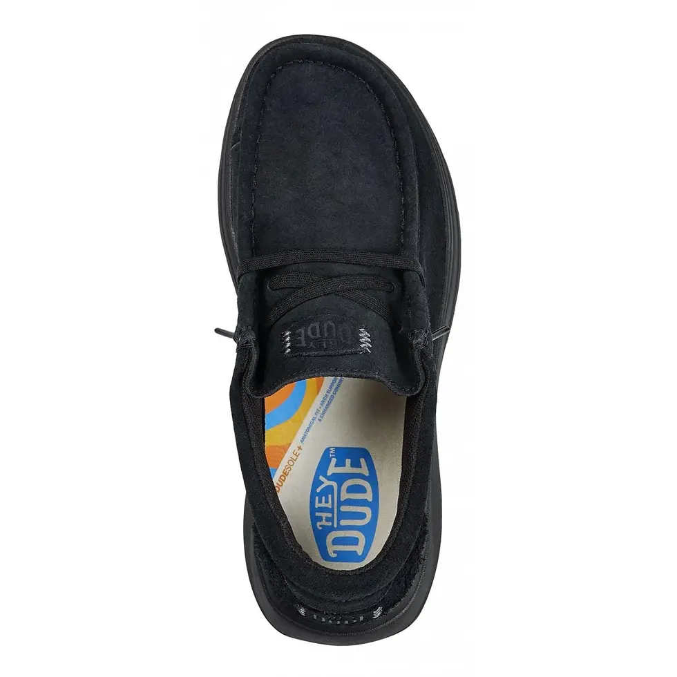 Miniatura: Slip on donna "HEY DUDE" wendy suede black
