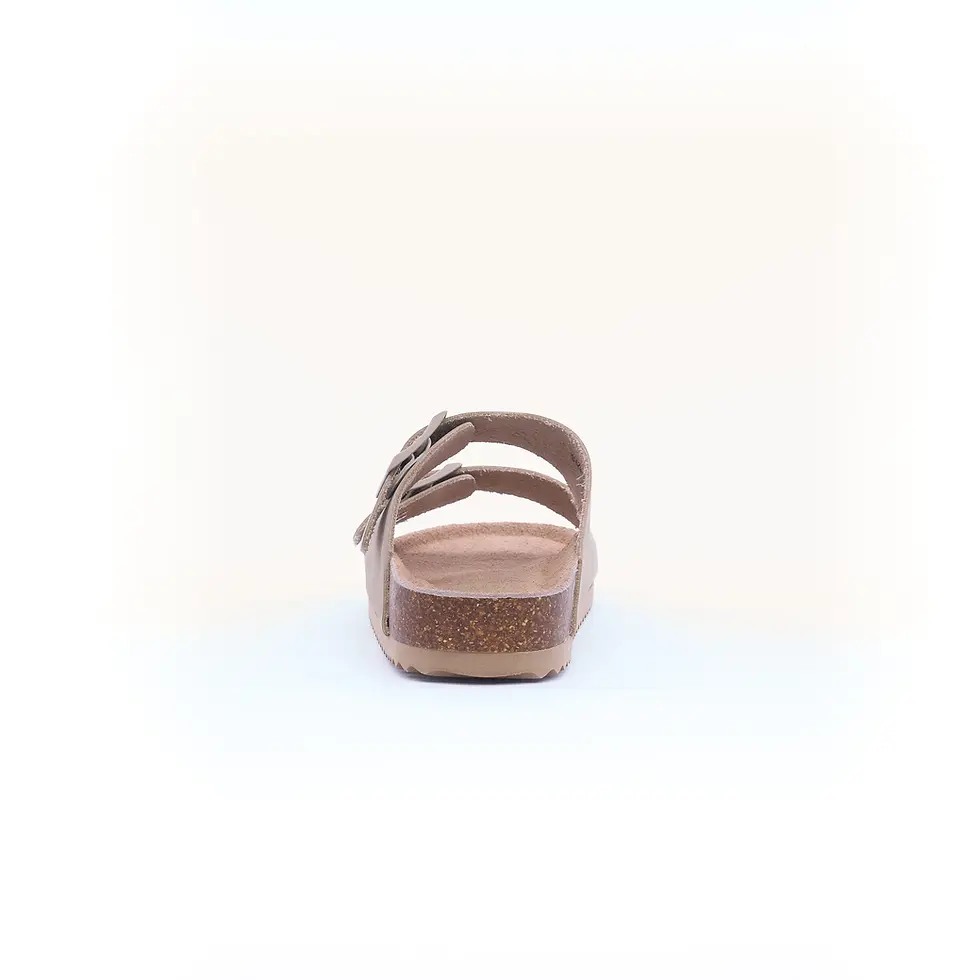 Miniatura: SANDALO COLOR OF CALIFORNIA DONNA IN PELLE TORTORA