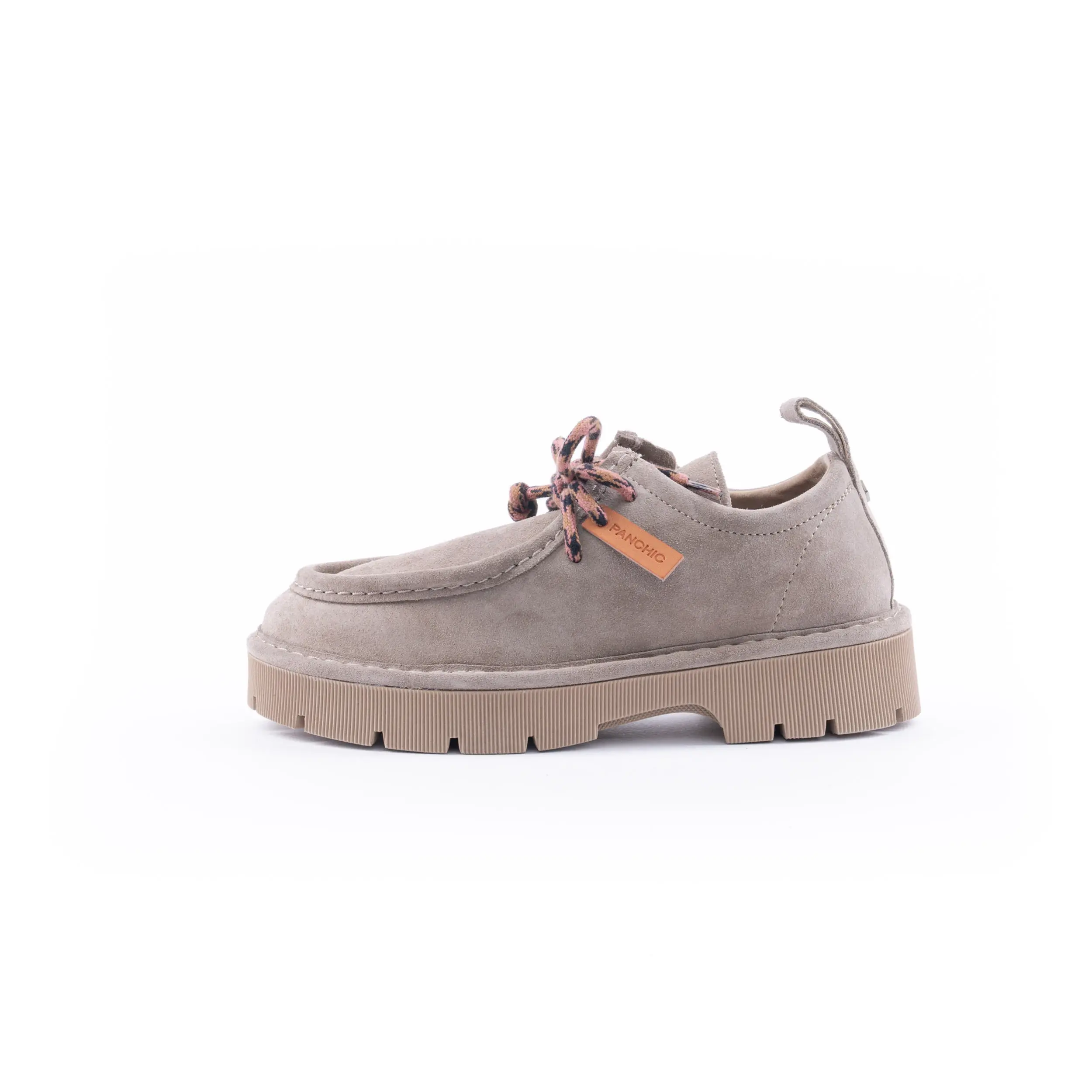 Stringata donna "PANCHIC" in camoscio noce