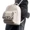 Miniatura: ZAINO JOHN RICHMOND DA DONNA IN MATERIALE TECNICO BEIGE CON BORCHIE