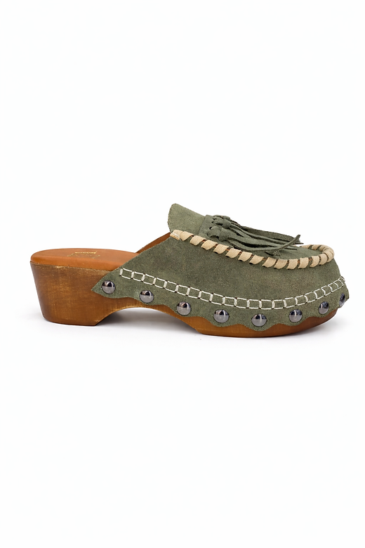 Zoccoli Donna CUSHIONAIRE - Plantare In Sughero E Pelle Vera, Comfort Zoccoli Donna CUSHIONAIRE - Plantare In Sughero E Pelle Vera, Comfort