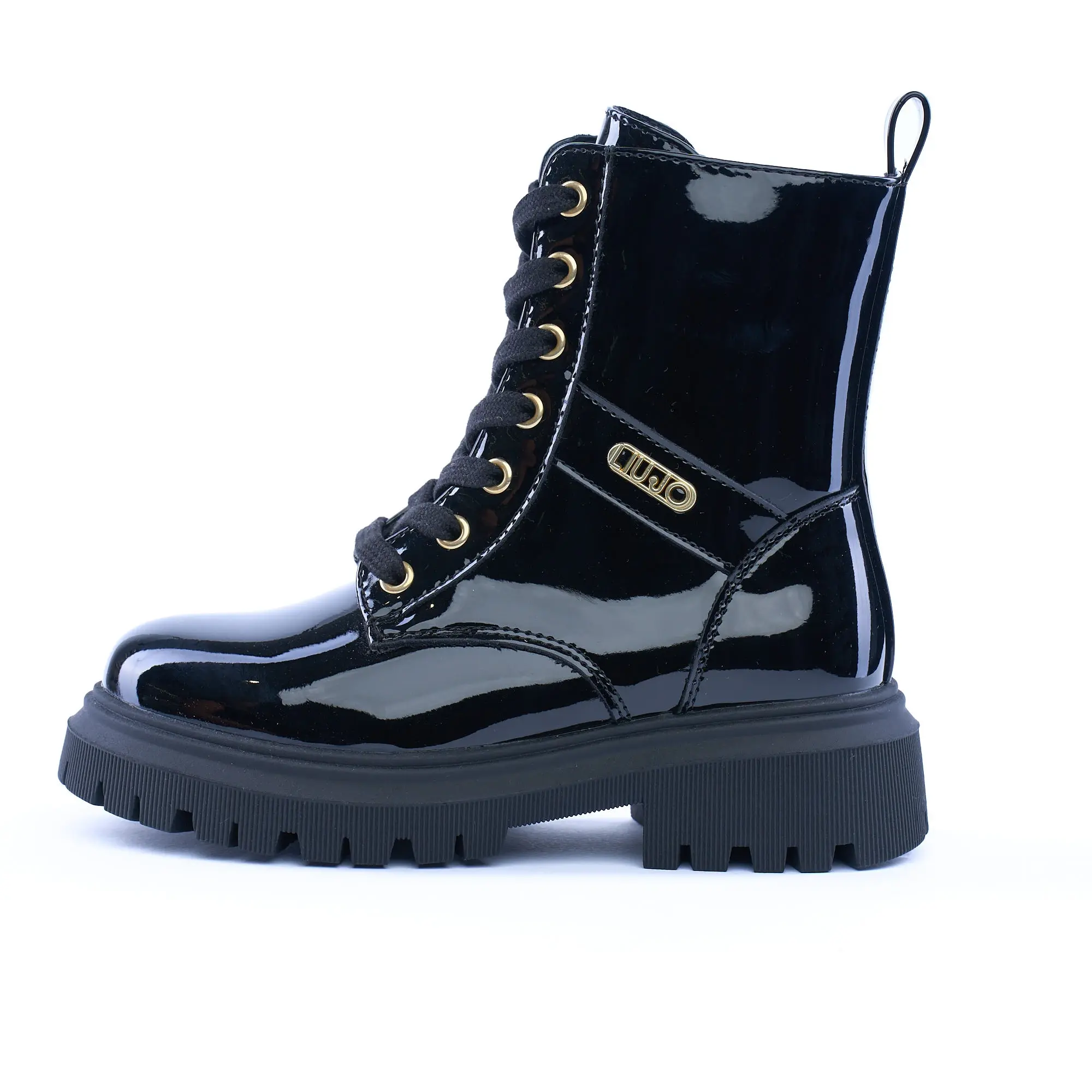 Anfibio ragazza LIU JO KIDS in vernice nero