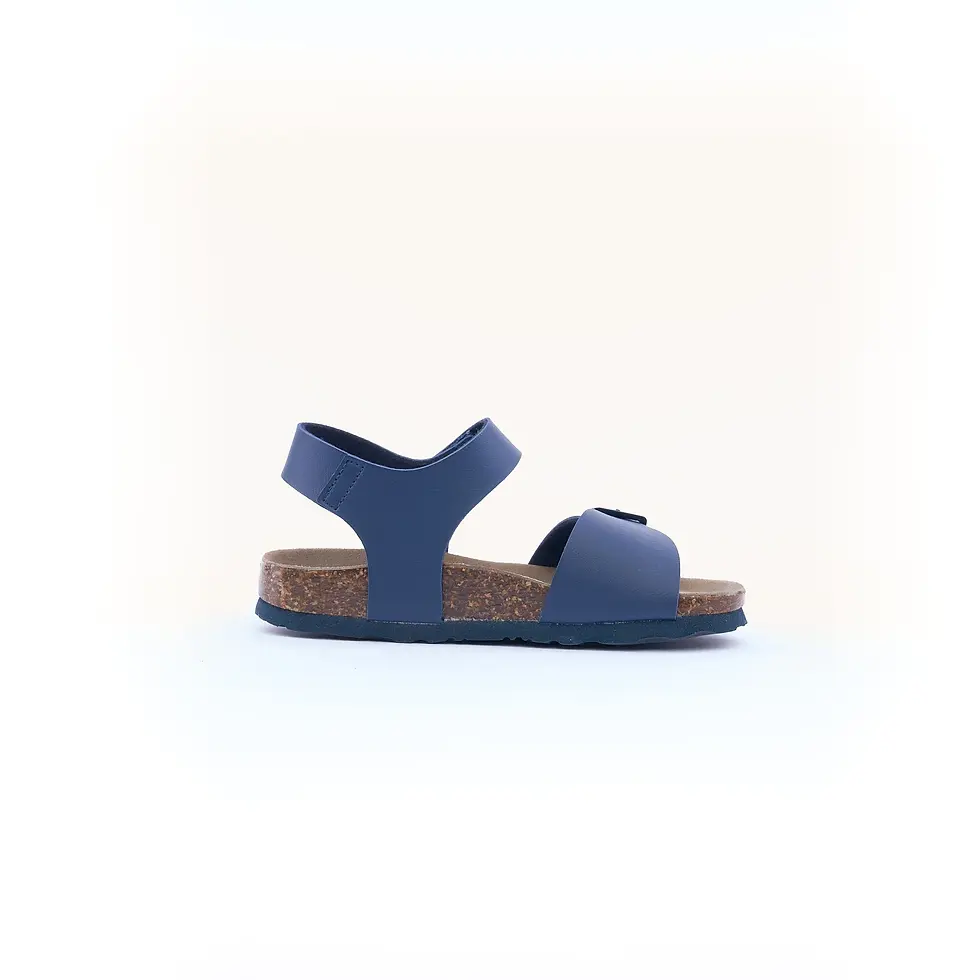 Miniatura: SANDALO BIMBO BIONATURA BLU