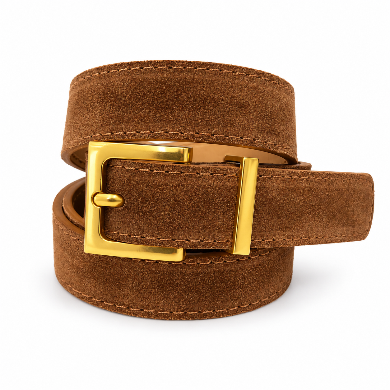 Cintura "CINDY " linea Donna in suede cuoio