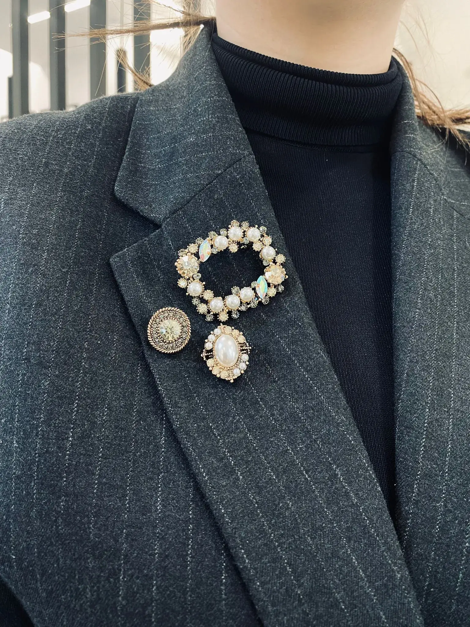 TRITTICO DI SPILLA GIOIELLO