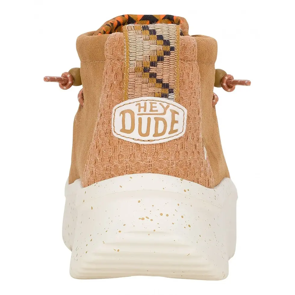 Miniatura: Slip on donna "HEY DUDE" wendy peak hi suede cammello