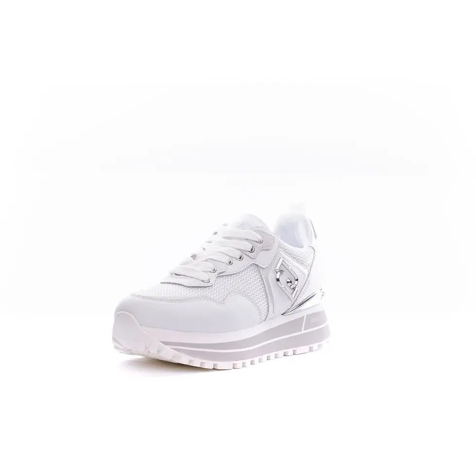Miniatura: SNEAKERS LIU-JO DONNA  IN PELLE BIANCO