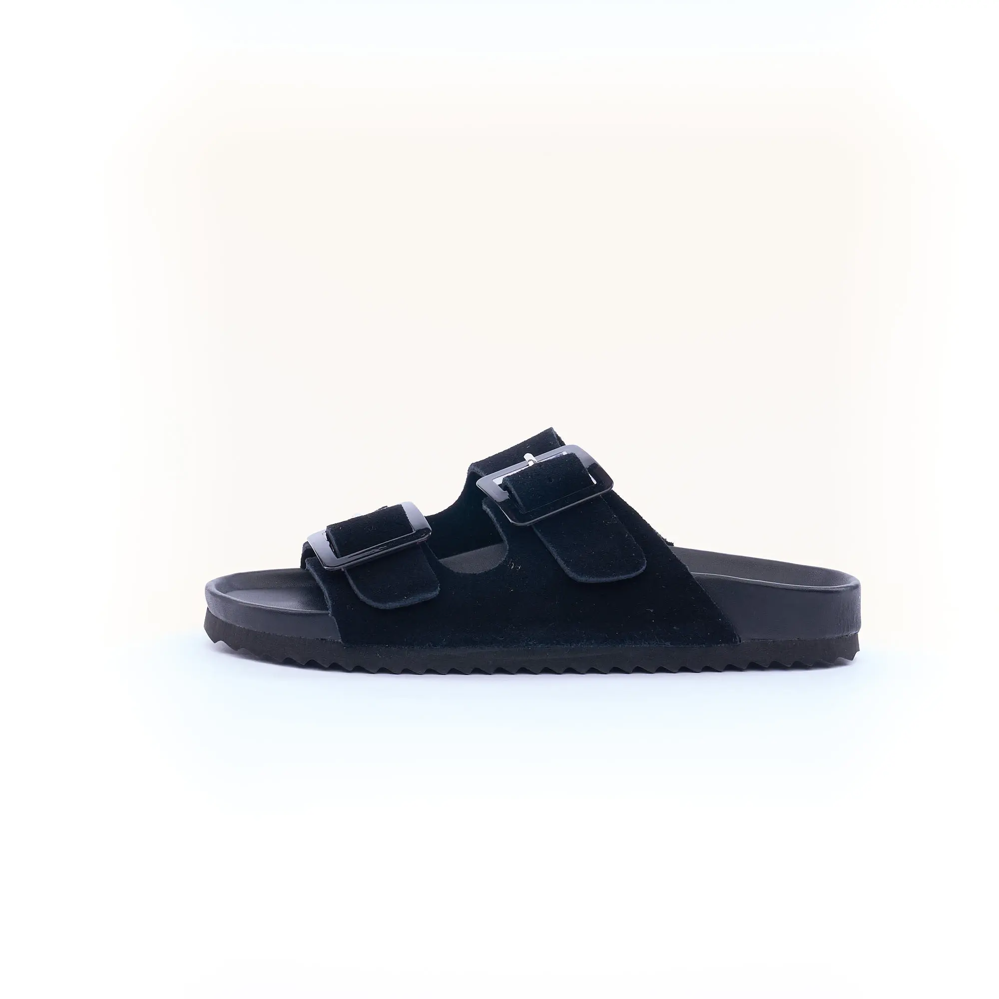 SANDALO COLOR OF CALIFORNIA DONNA IN CAMOSCIO NERO