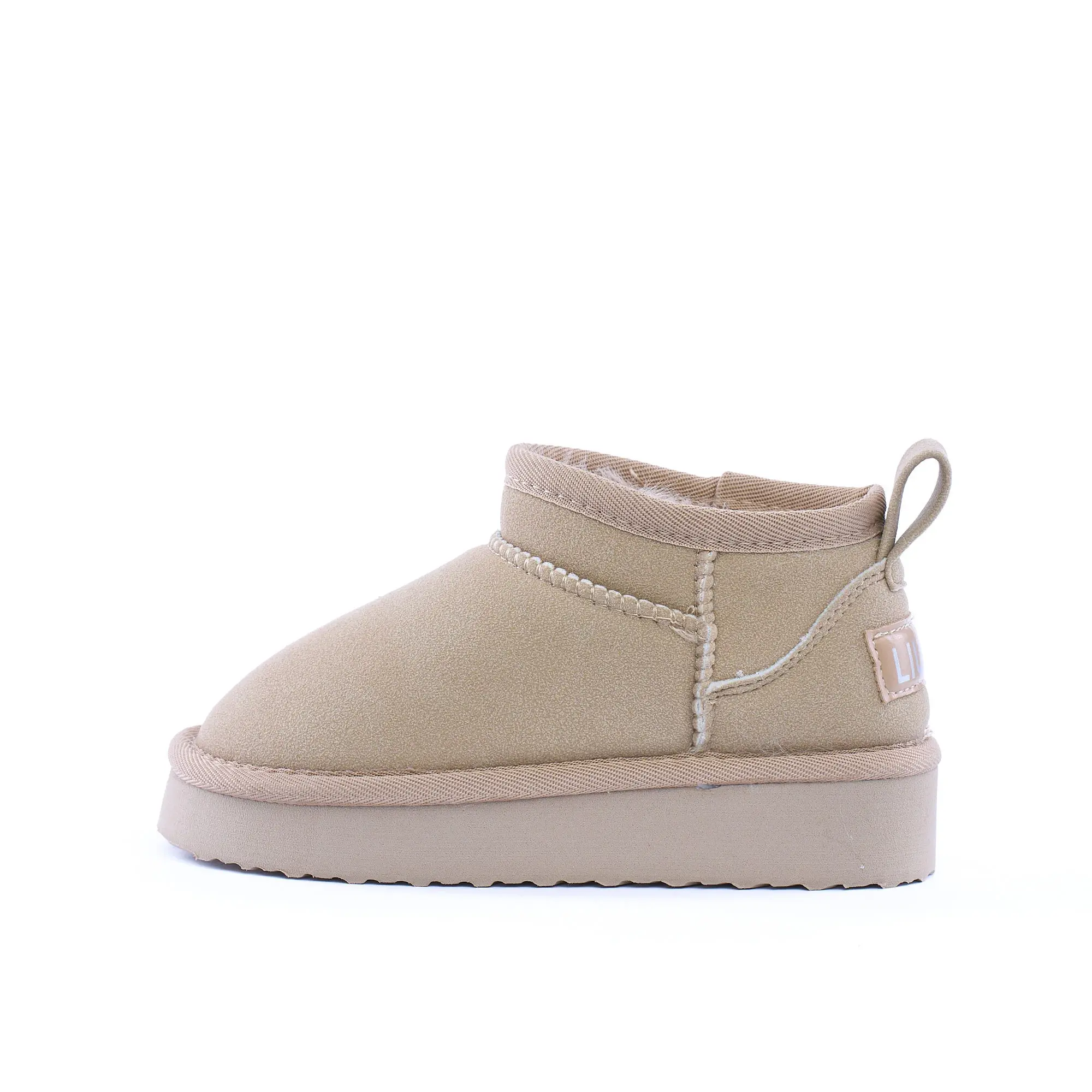 Boot ragazza LIU JO KIDS sabbia in microfibra