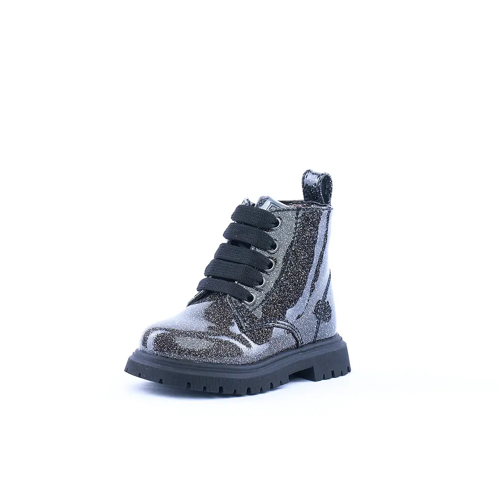 Miniatura: Stivaletto bambina "CULT YOUNG" glitterato antracite