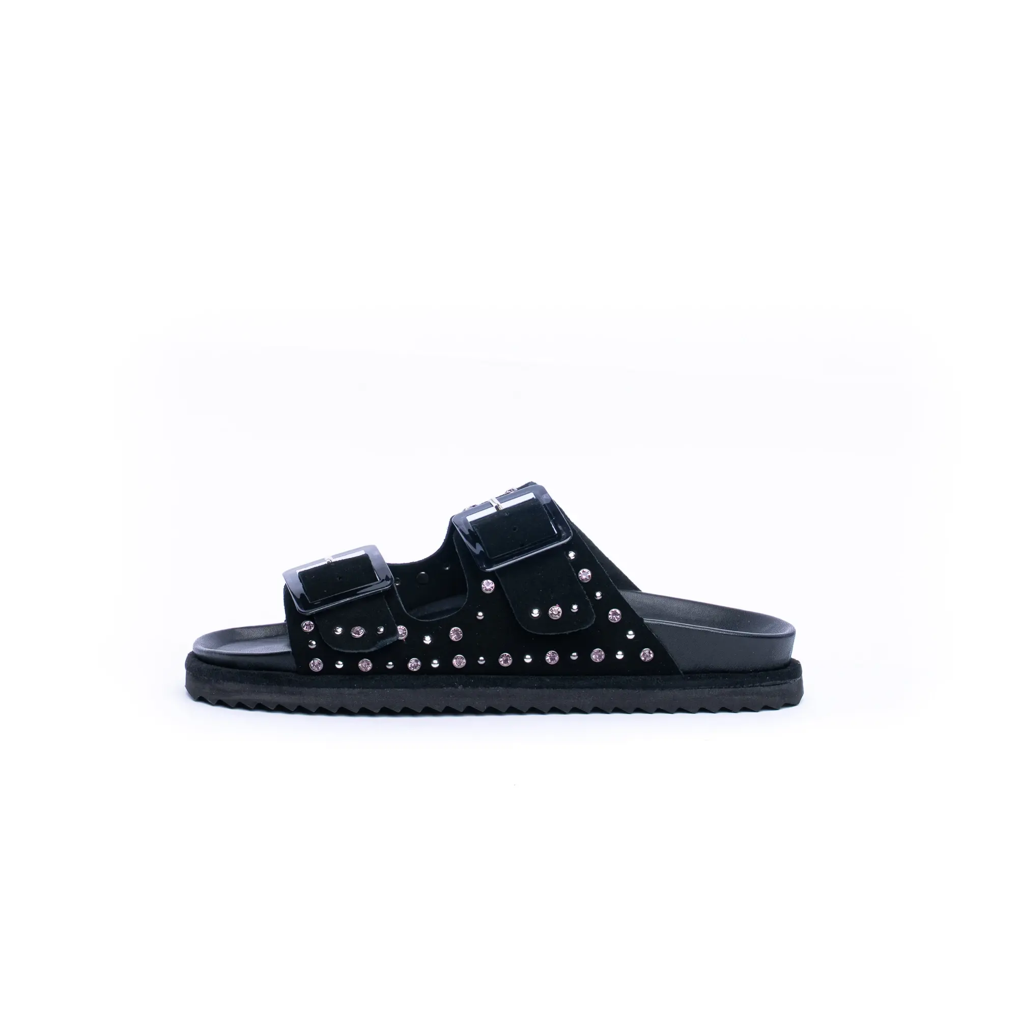 CIABATTA COLORS OF CALIFORNIA DONNA IN CAMOSCIO NERO