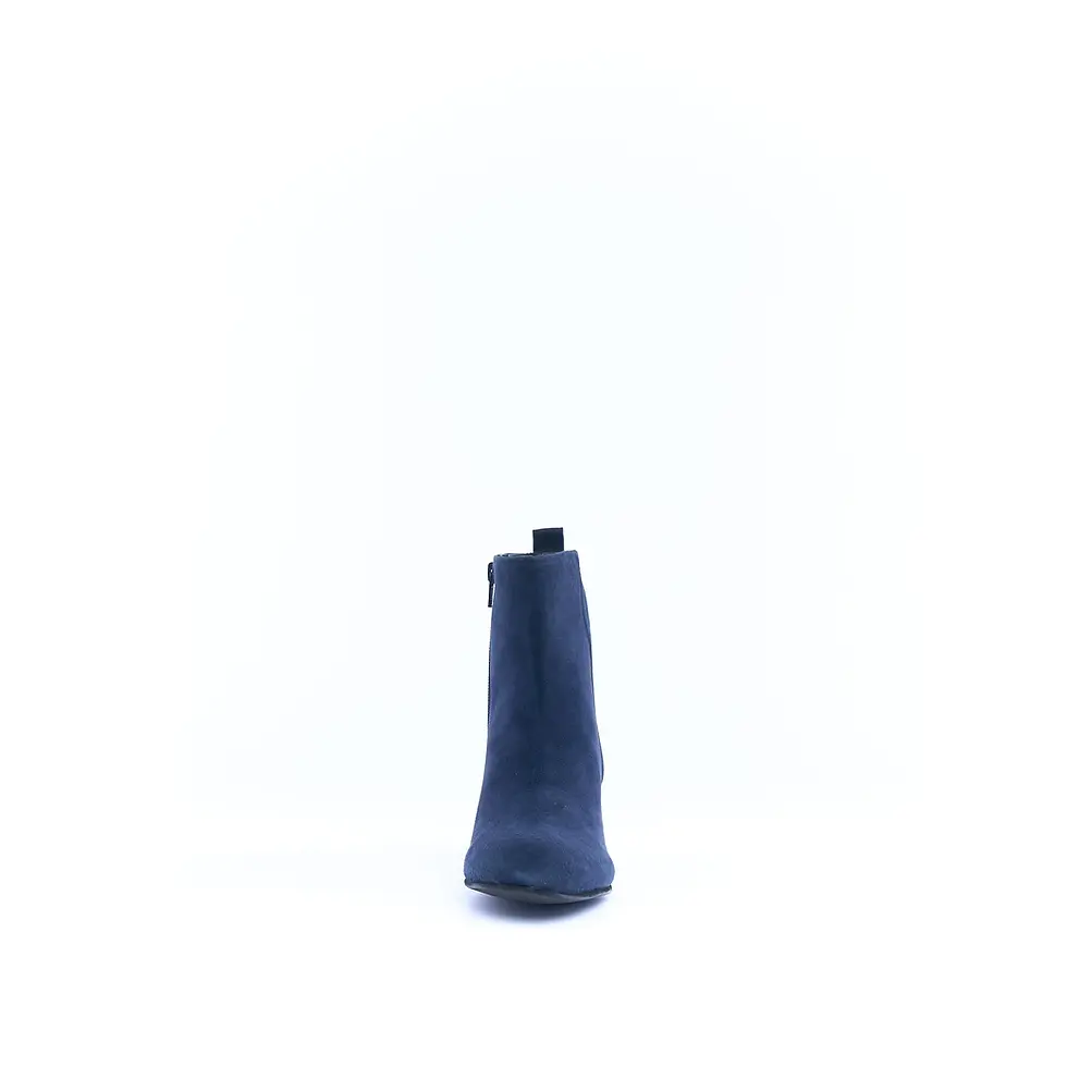 Miniatura: Tronchetto donna "HADEL" in suede blu