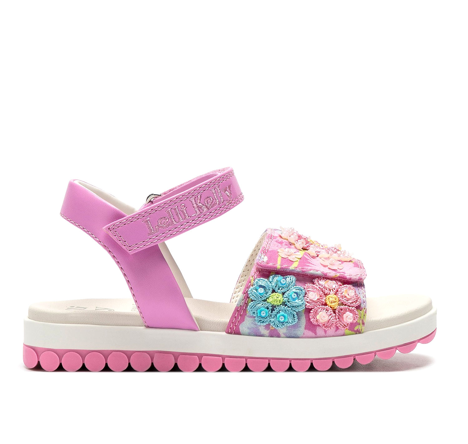 Sandalo bambina "LELLI KELLY" Eloise Rolly fucsia