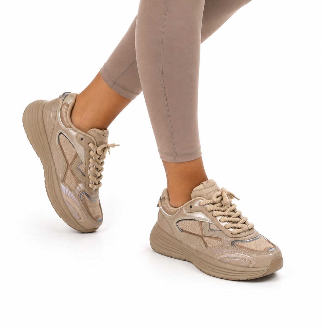 Sneakers "SMITH X " linea Storm donna in materiale tecnico Ivory