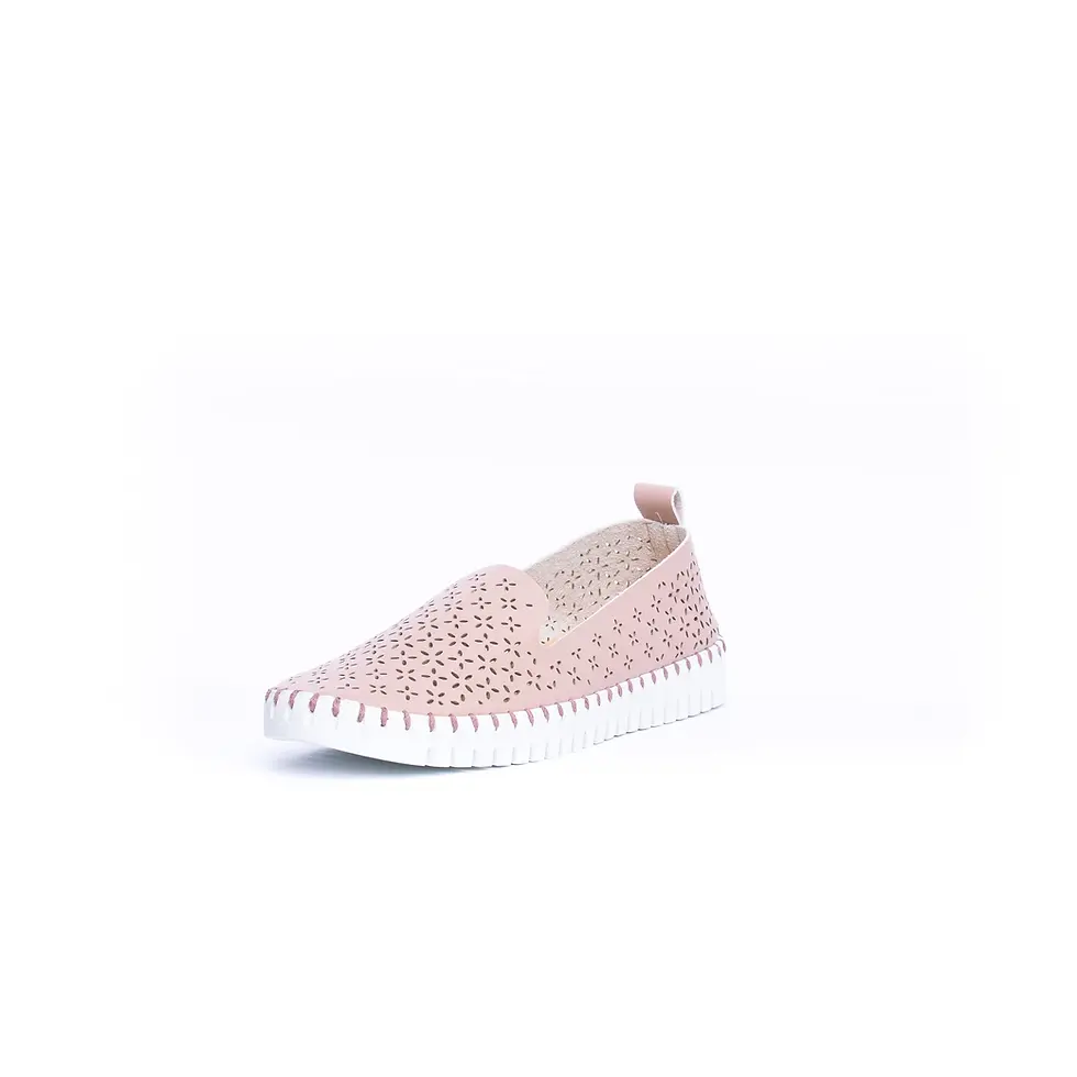 Miniatura: SLIP ON "PIA" SKA DONNA IN MATERIALE TECNICO LASERATO CIPRIA