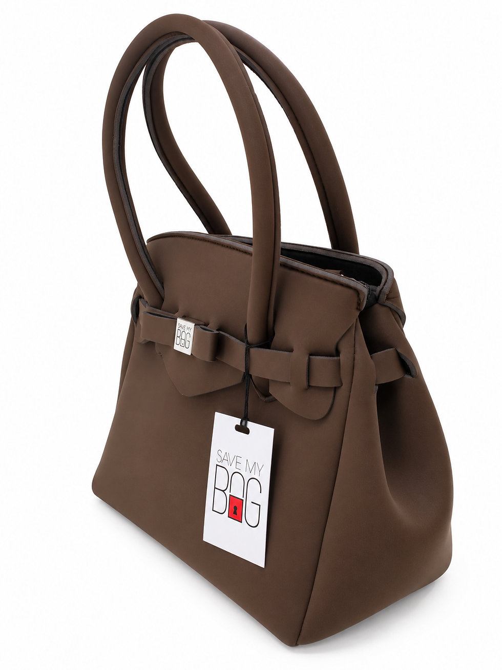 Miniatura: Borsa "SAVE MY BAG " linea donna in lycra colore dark brown
