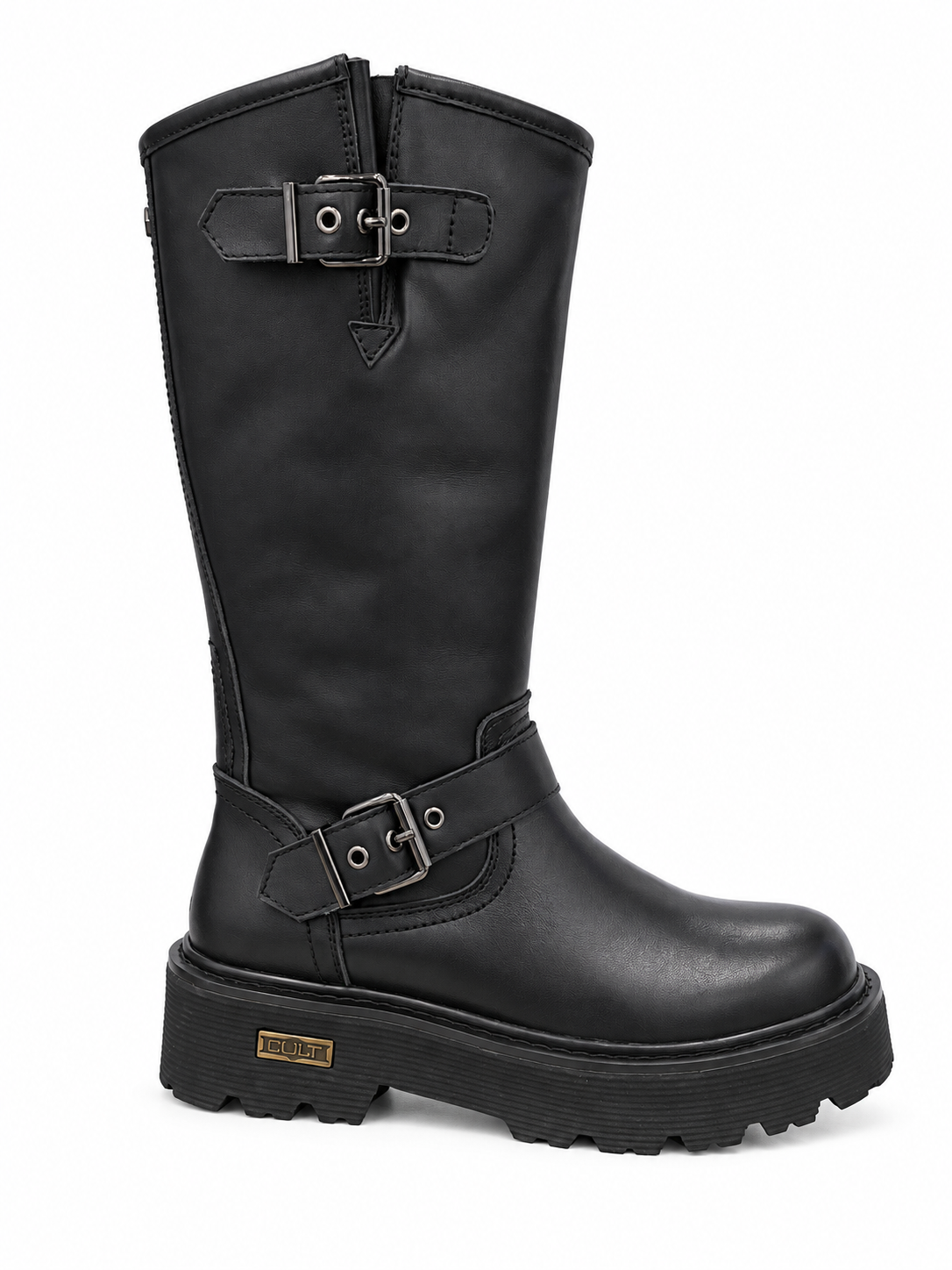 Boot donna "CULT" in pelle nero