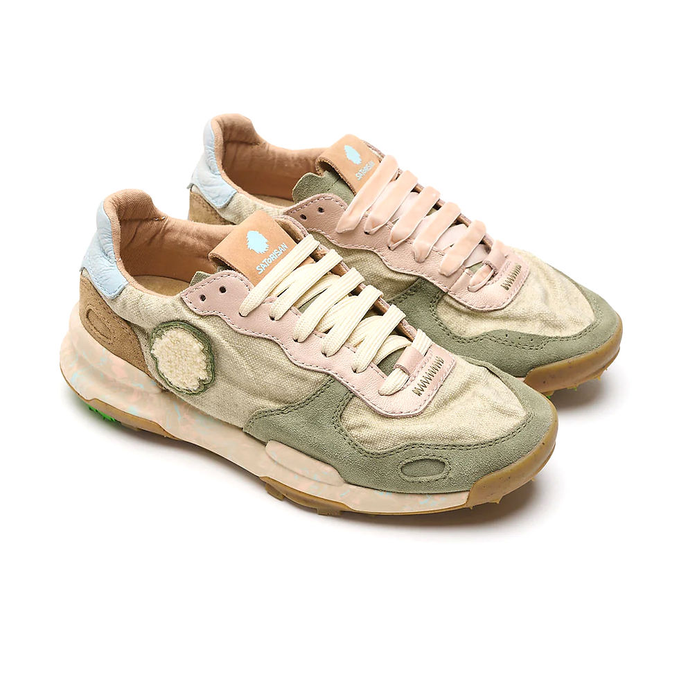 Miniatura: Sneakers donna SATORISAN " Chacrona Linen Urbanite Green W