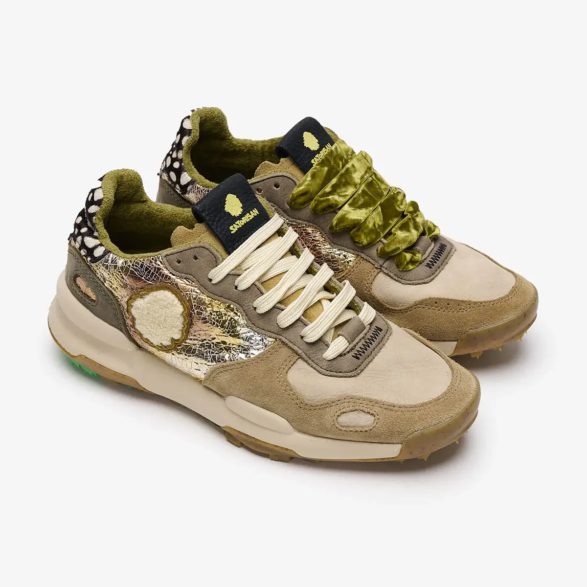 Sneakers donna SATORISAN "chacrona premium" String Sandy