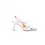 Miniatura: SLINGBACK DONNA "LEA" IN PELLE ARGENTO