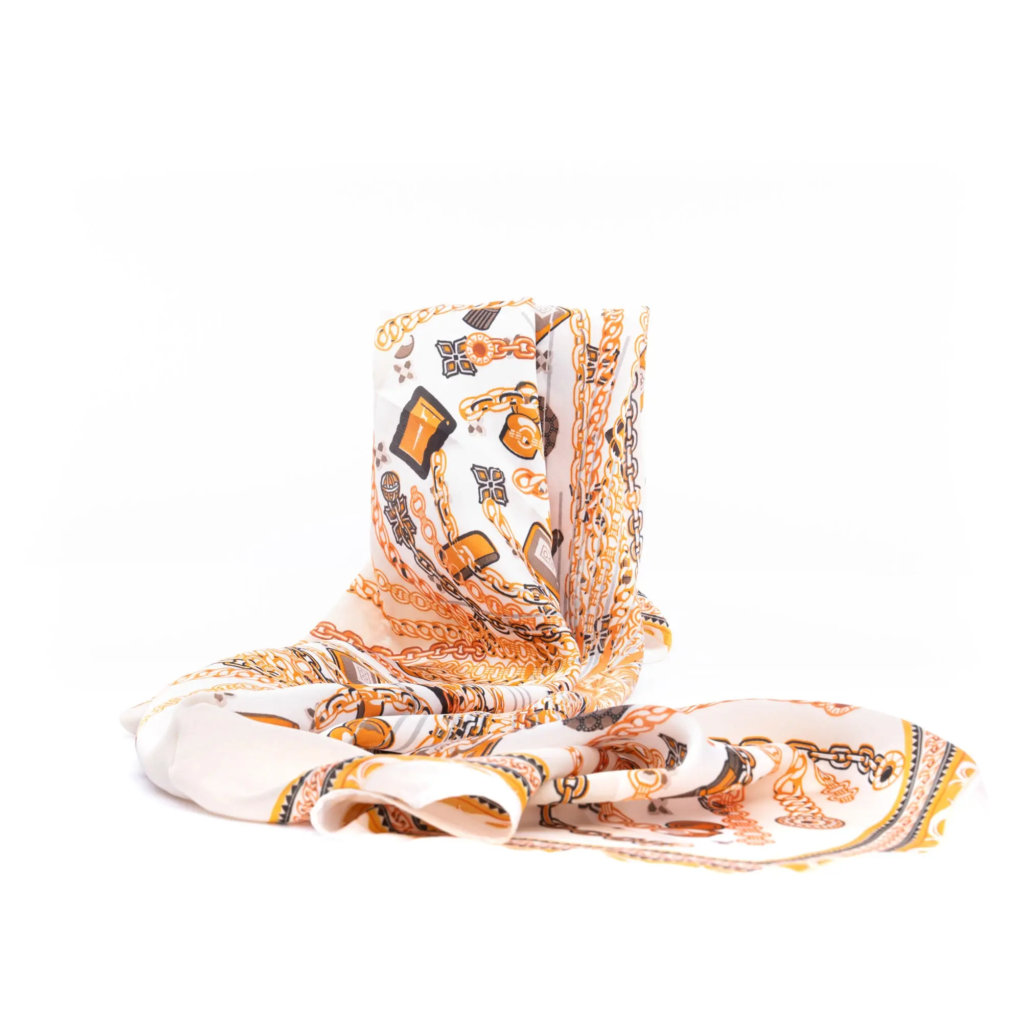 FOULARD DA DONNA IN VISCOSA SABBIA