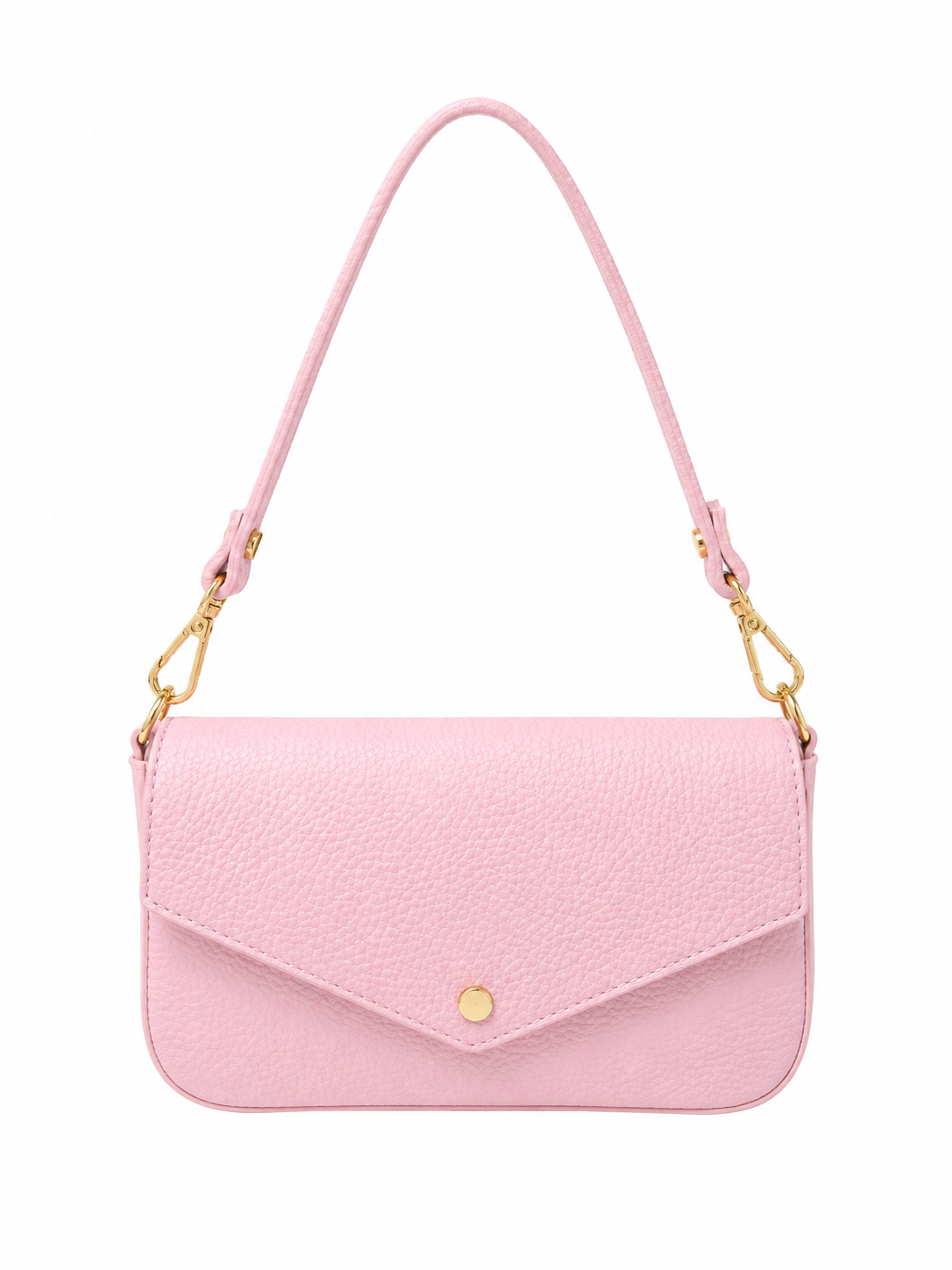 Pochette donna "CESY" in pelle color rosa